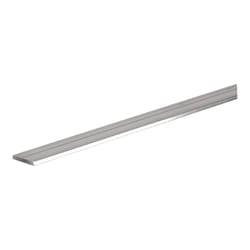 SteelWorks 0.0625 in. X 0.5 in. W X 4 ft. L Aluminum Flat Bar 1 pk