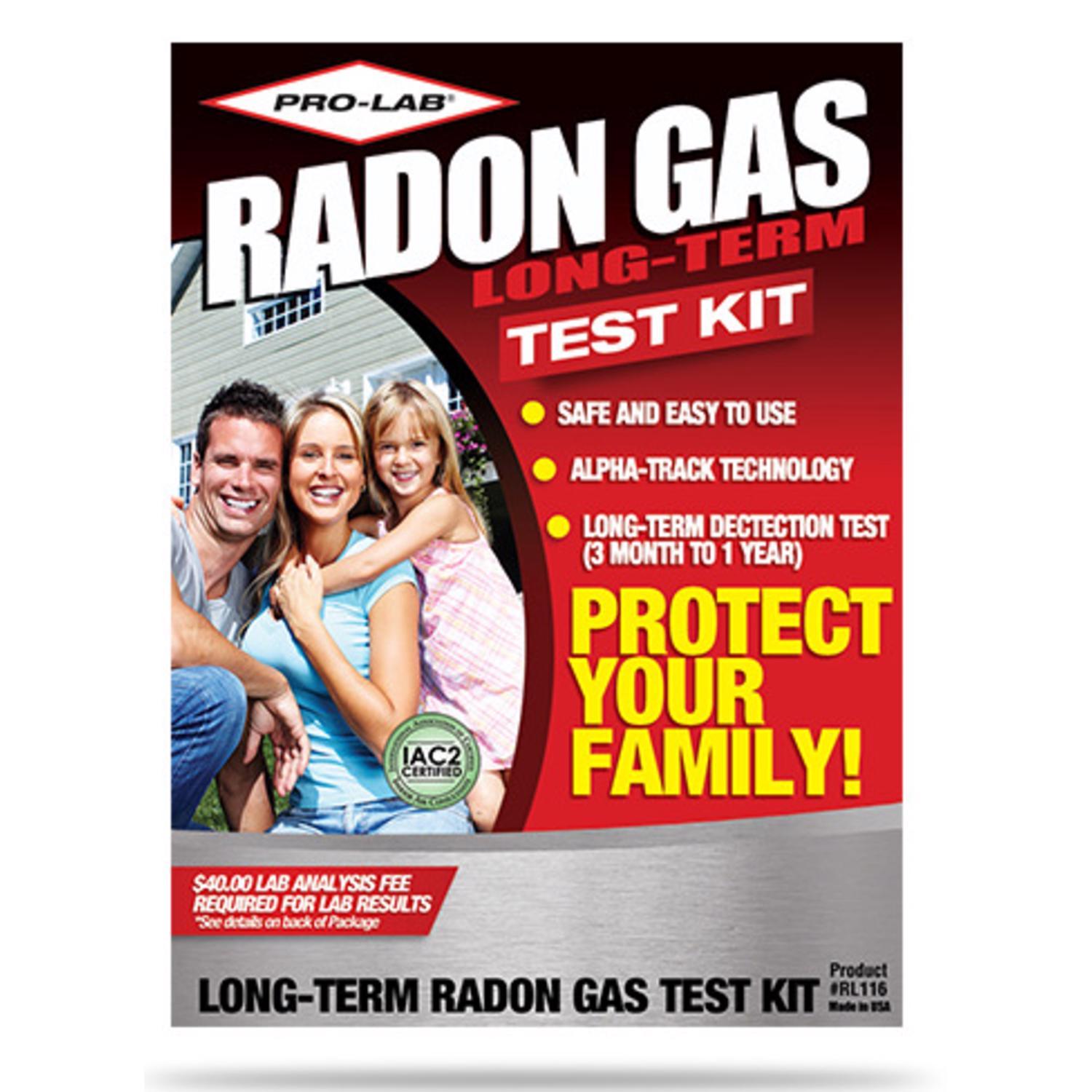Pro Lab Radon Gas Test Kit