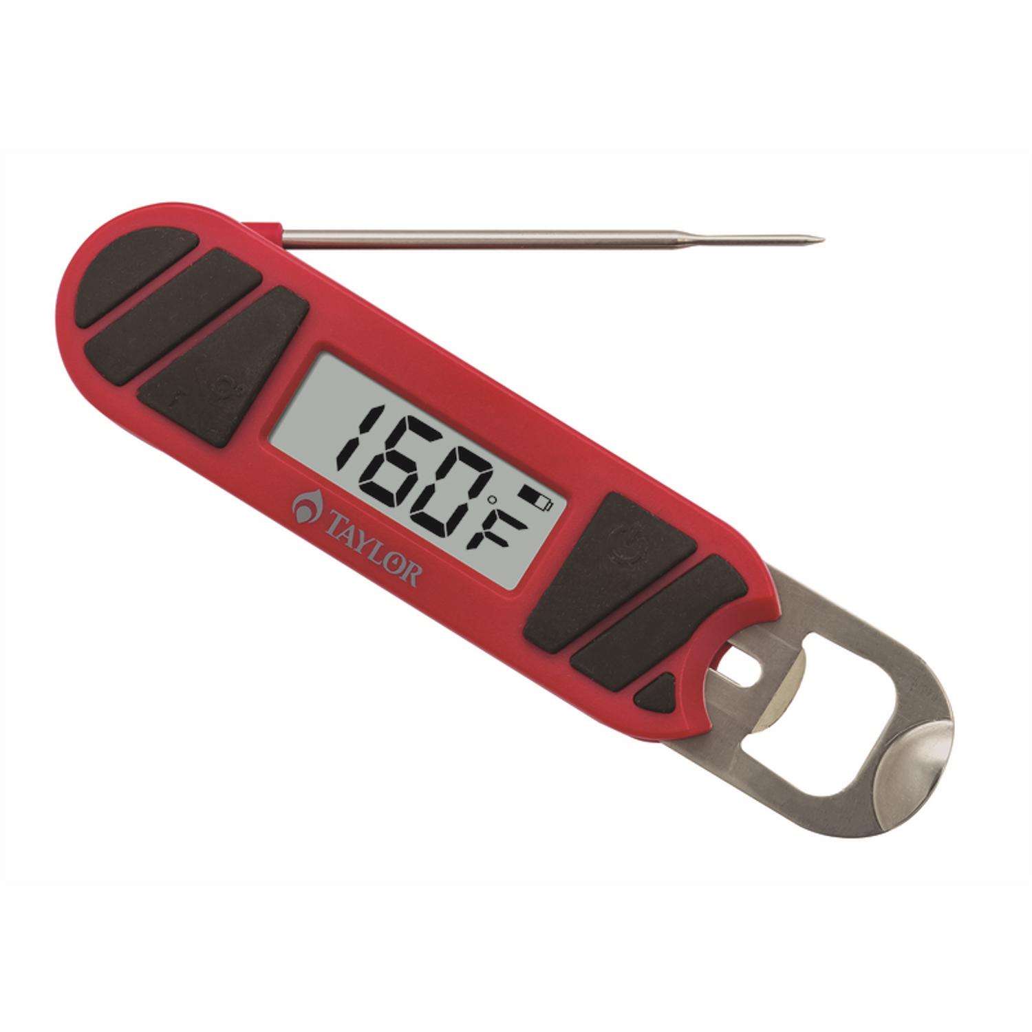 Taylor Grill Works Digital Grill Thermometer with Bottle Opener Ace