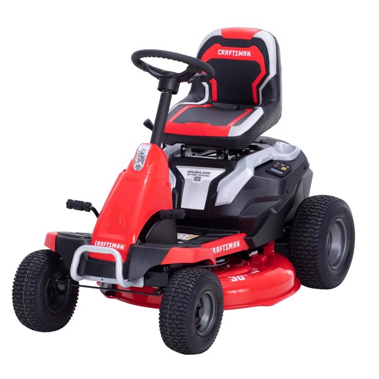 Craftsman CMCRM233301 30 in. Electric 56 V Battery Riding Mower Kit (Battery & Charger)