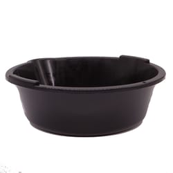 Midwest Can Black 4 in. H Polyethylene 6 qt Drain Pan