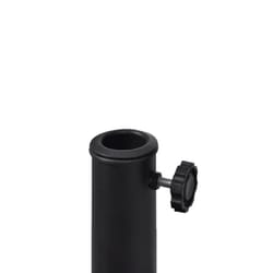 Hiland Black Round Plastic Umbrella Base