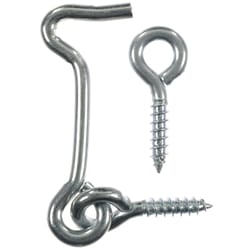 Ace Small White Steel 1.9375 in. L Cup Hook 25 lb 3 pk - Ace Hardware