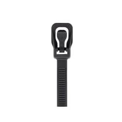 RETYZ WorkTie 18 in. L Black Cable Tie 20 pk