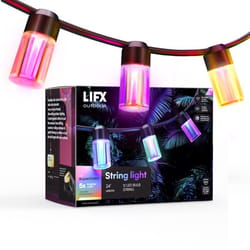 LIFX Smart Home LED Smart-Enabled String Lights Multicolored 24 ft. 12 lights