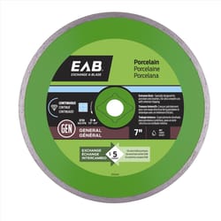 Exchange-A-Blade 7 in. D X 5/8 and 7/8 in. Diamond Continuous Rim Circular Saw Blade 1 pk