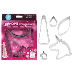 R&M International Corp Decorating Set Silver 5 pc