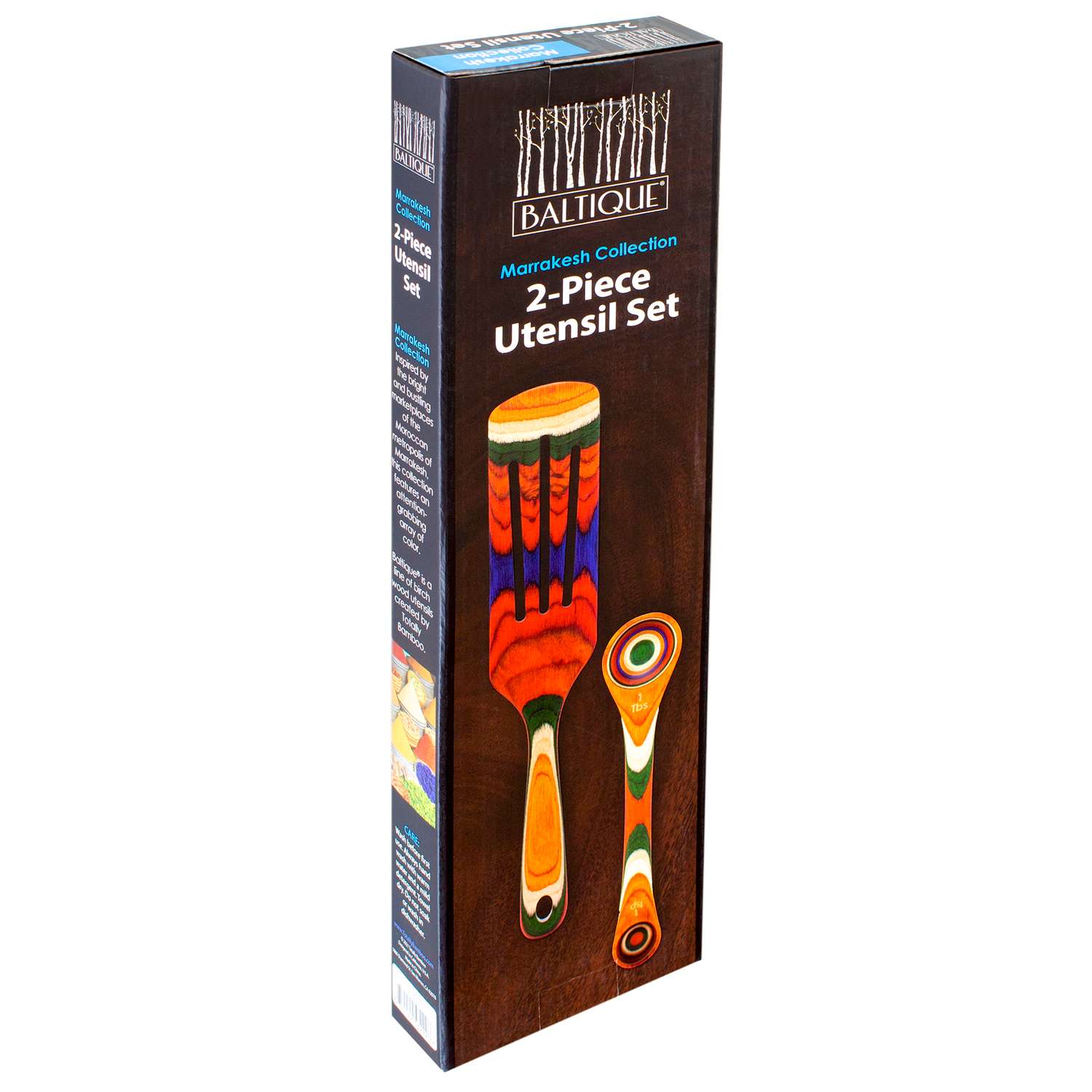 Baltique Marrakesh Collection 7-Piece Cooking Utensil Set