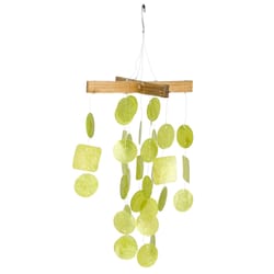 Woodstock Chimes Brown Bamboo 12 in. Wind Chime