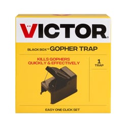 Victor Black Box Choker Loop Animal Trap For Gophers 1 pk