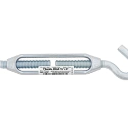 Hampton Zinc-Plated Aluminum/Steel Turnbuckle 350 lb