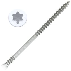 Screw Products PICO No. 8 X 3 in. L Star White Reverse Wood Screws 109 pk