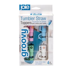 Joie Assorted Silicone Tumbler Straw Caps