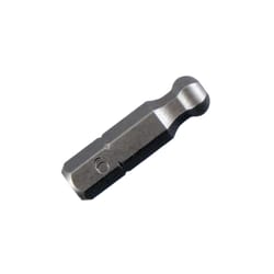 Best Way Tools Ball Hex 6 mm X 1 in. L Insert Bit Carbon Steel 1 pc