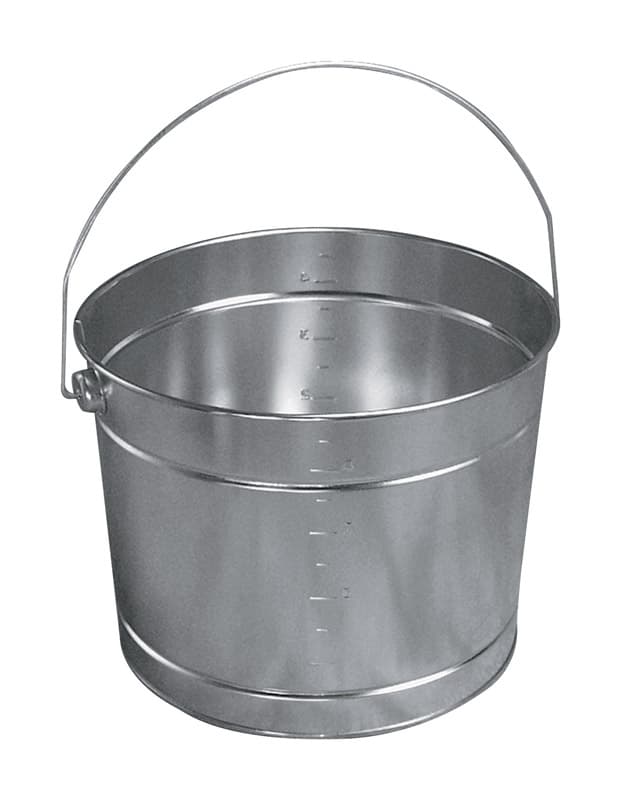 paint buckets and lids