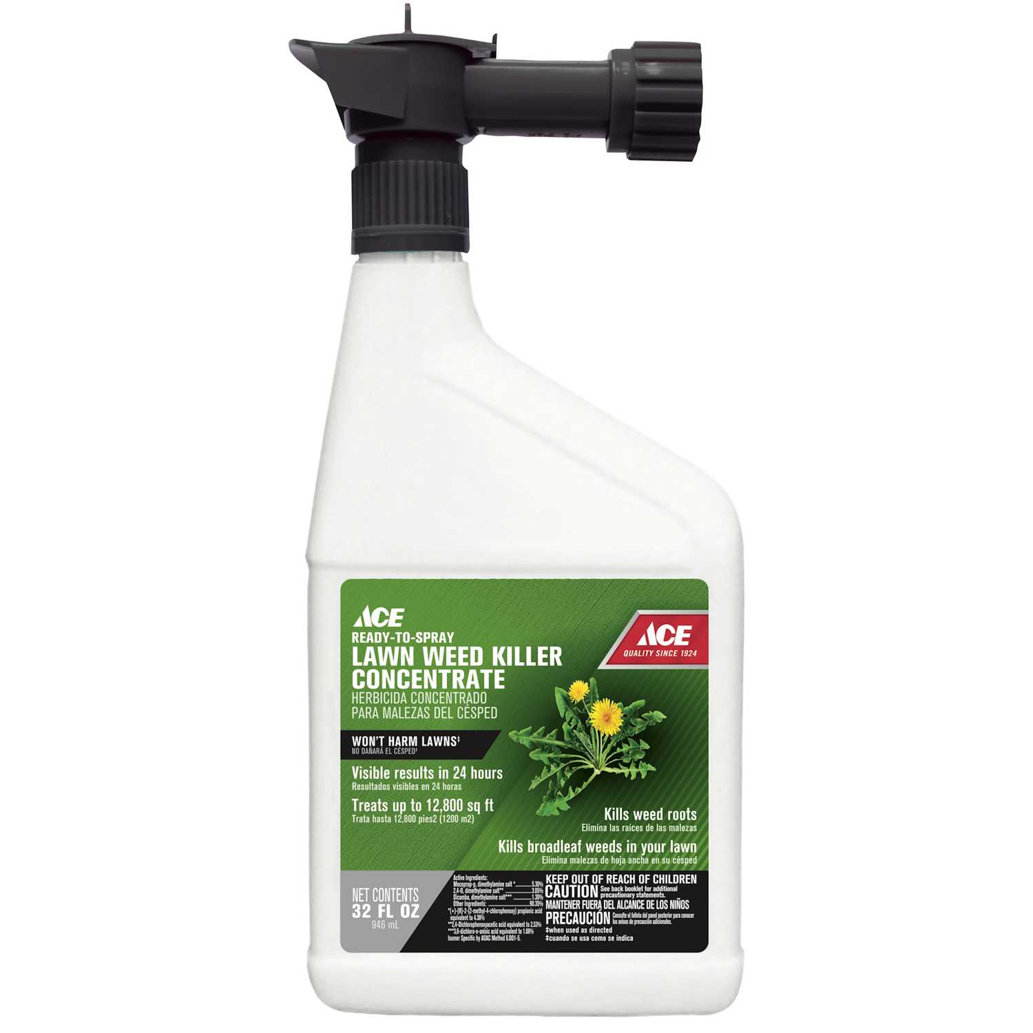 Ace Concentrate Lawn Weed Killer 32