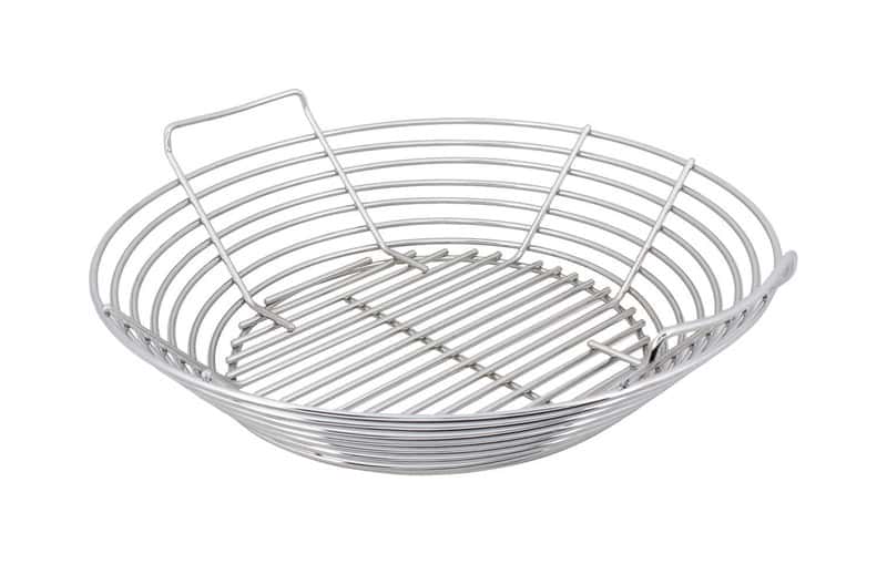 Kick Ash Basket Stainless Steel Charcoal Basket 4.1 in. W For Kamado Joe Big Joe and Big Joe II
