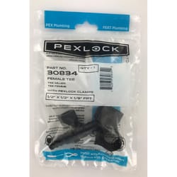 Smith-Cooper PEXLock 1/2 in. PEX X 1/8 in. D PEX PPSU Reducing Tee