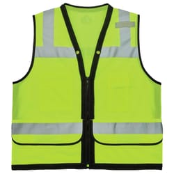 Ergodyne GloWear Reflective Heavy-Duty Surveyor Vest Lime 4XL/5XL