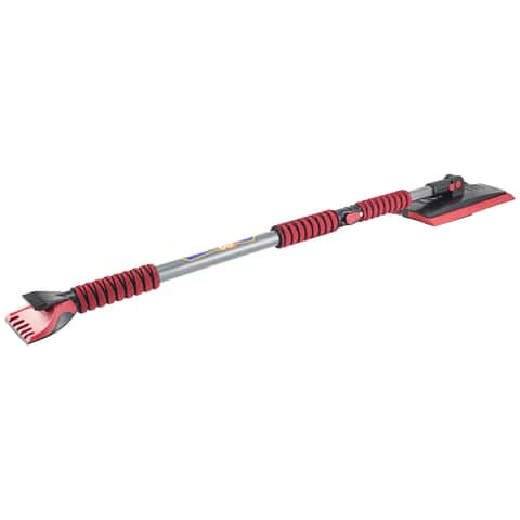 Subzero 60 Maxx Force Snowbroom with Ice Scraper, Red and Black, 1 Pack,  1220141061