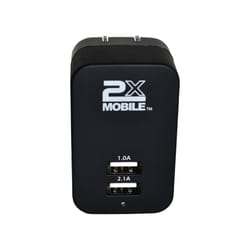2X Mobile USB Wall Charger