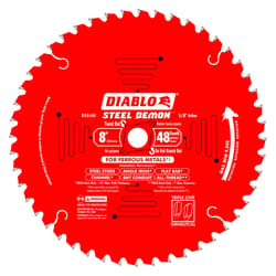 Diablo Steel Demon 8 in. D X 5/8 in. TiCo Hi-Density Carbide Metal Saw Blade 48 teeth 1 pk