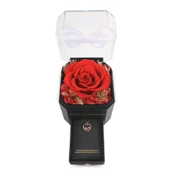 Mossify Women's Heart Red Necklace Water Resistant