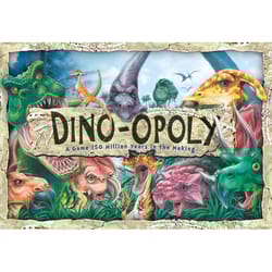 Late for the Sky Dino Opoly Board Game Multicolored