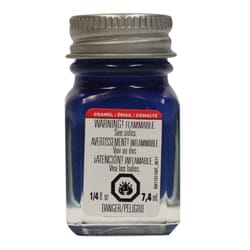 Testors Gloss Dark Blue Enamel Paint 0.25 oz
