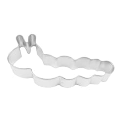 R&M International Corp International Corp 5 in. L Caterpillar Cookie Cutter Silver 1 pc