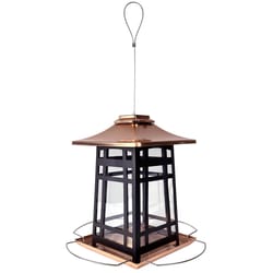 Nature's Way Wild Bird & Hummingbird 3.3 qt Metal Gazebo Hanging Bird Feeder