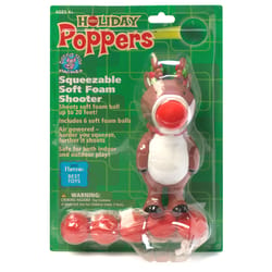 Hog Wild Reindeer Popper Toy Foam Multicolored 7 pc