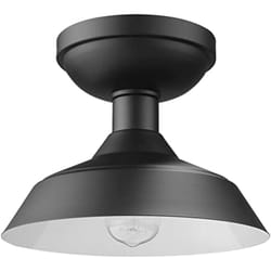 Globe Electric Kurt 8.5 in. H X 11 in. W X 11 in. L Matte Black Black Ceiling Light