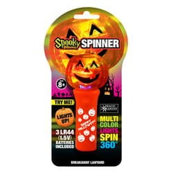 Magic Seasons 7.5 in. Prelit Spooky Spinner Lights