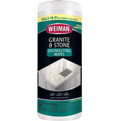 Weiman Apple/Pear Scent Granite And Natural Stone Daily Cleaner 30 ct Wipes