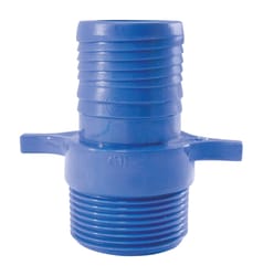 Apollo Blue Twister 1-1/4 in. Insert in to X 1-1/4 in. D MPT Acetal Male Adapter