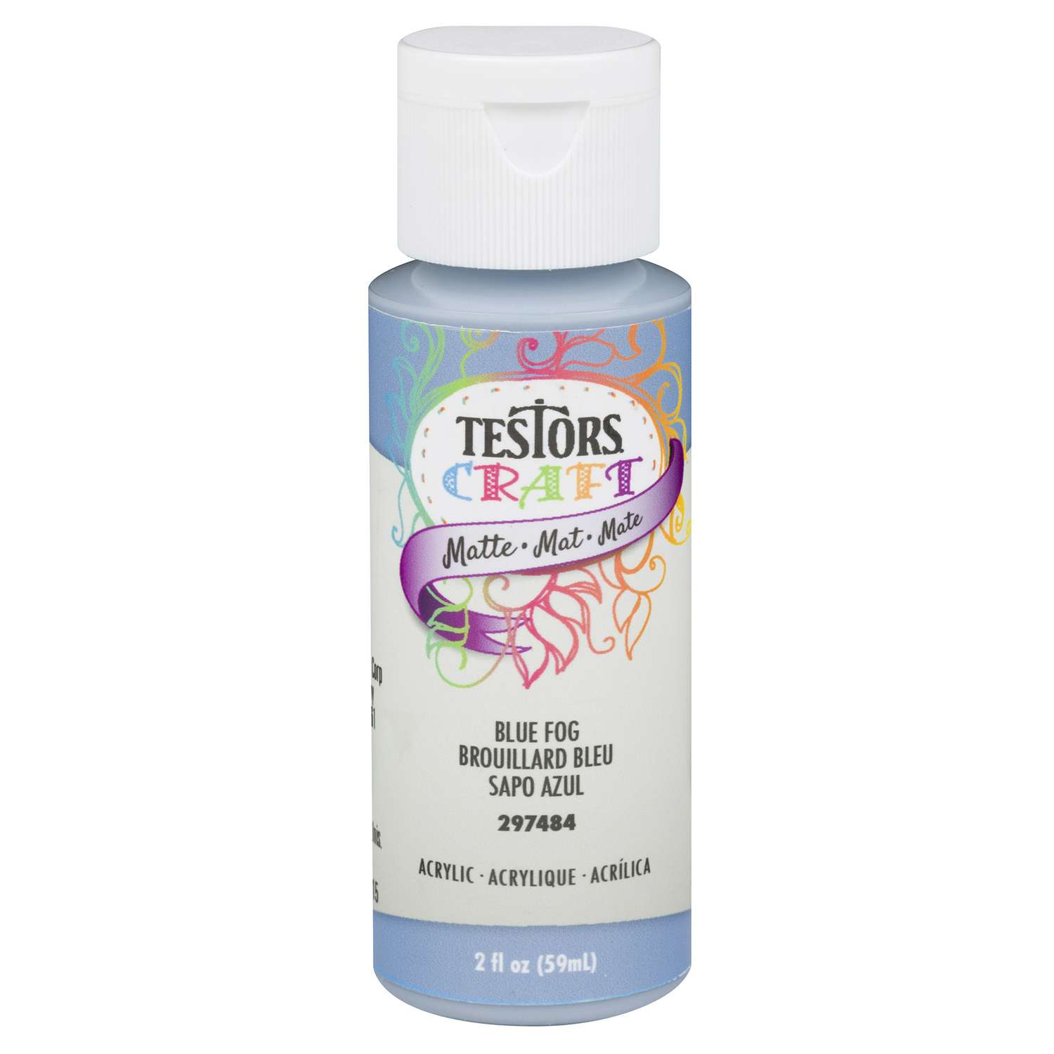 Testors Matte Blue Fog Craft Spray Paint 2 oz Ace Hardware