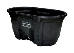 Black Rubbermaid Roughneck 20 Gallon Plastic Outdoor Garbage Can with Lid -  Ace Hardware - Ace Hardware