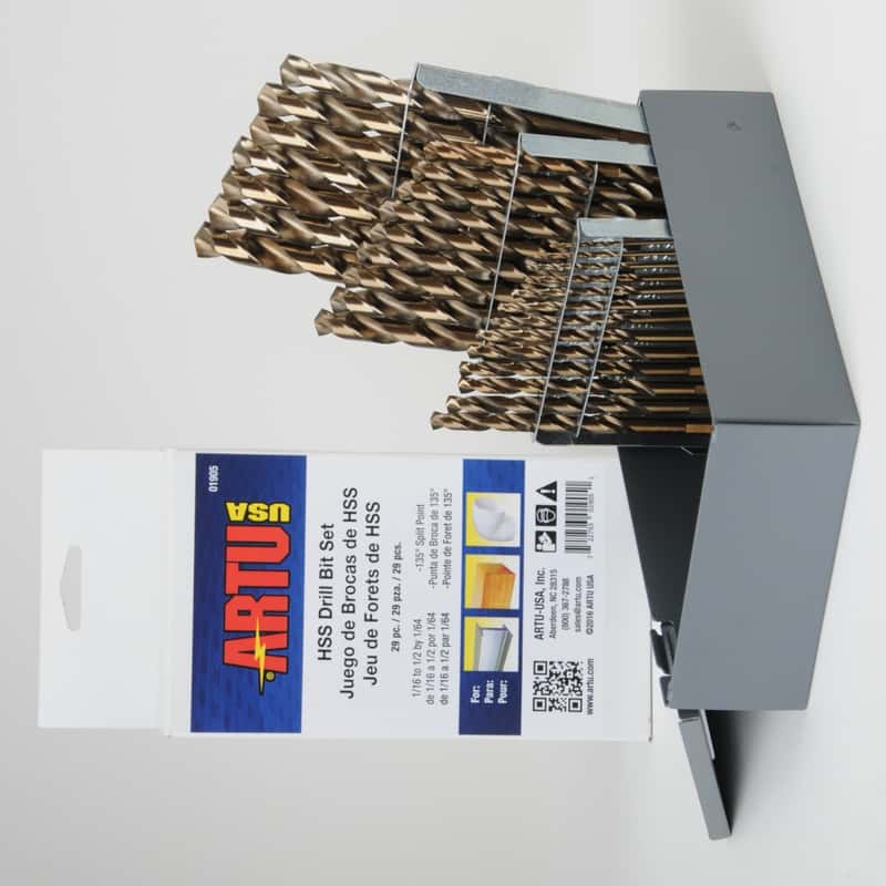 ARTU High Speed Steel Drill Bit Set 29 pc Ace Hardware
