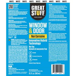 Great Stuff White Silane Terminated Polymer Window and Door Sealant 10.1 oz