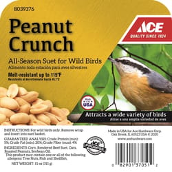 Ace Peanut Crunch Assorted Species Beef Suet 11 oz