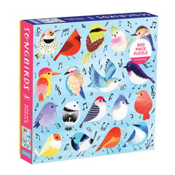 Chronicle Books Family Songbirds Puzzle Multicolored 500 pc