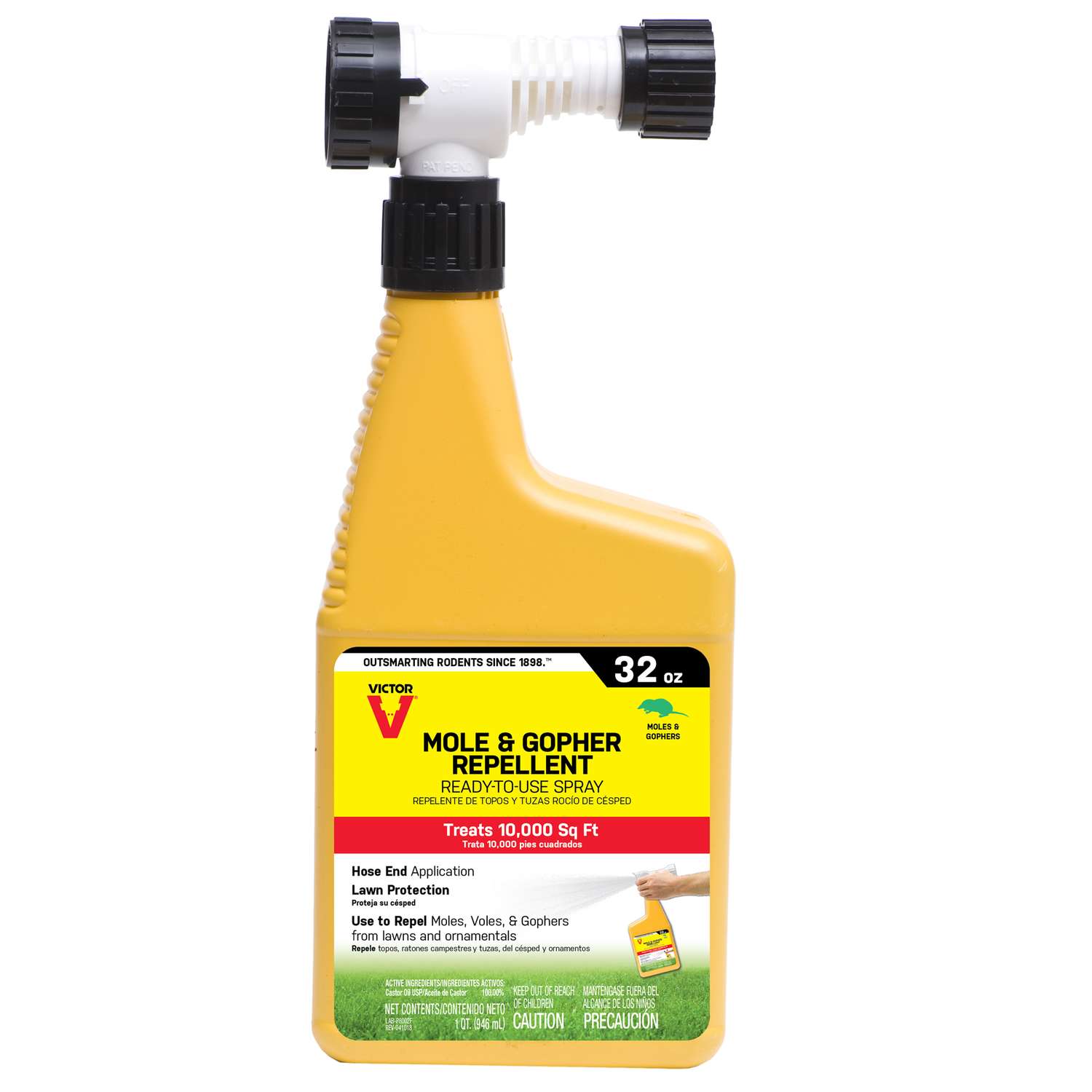 Victor Animal Repellent Liquid For Gophers and Moles 1 qt. Ace Hardware