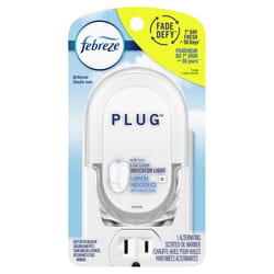 Febreze Plug Linen & Sky Scent Air Freshener Oil Warmer 1 oz Solid 1 pk