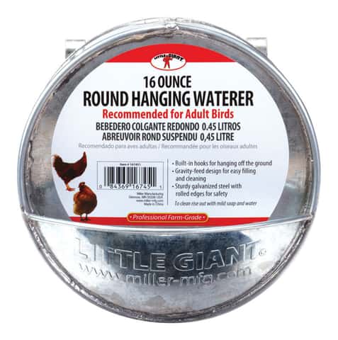 Little Giant 16 oz Hanging Waterer For Poultry - Ace Hardware