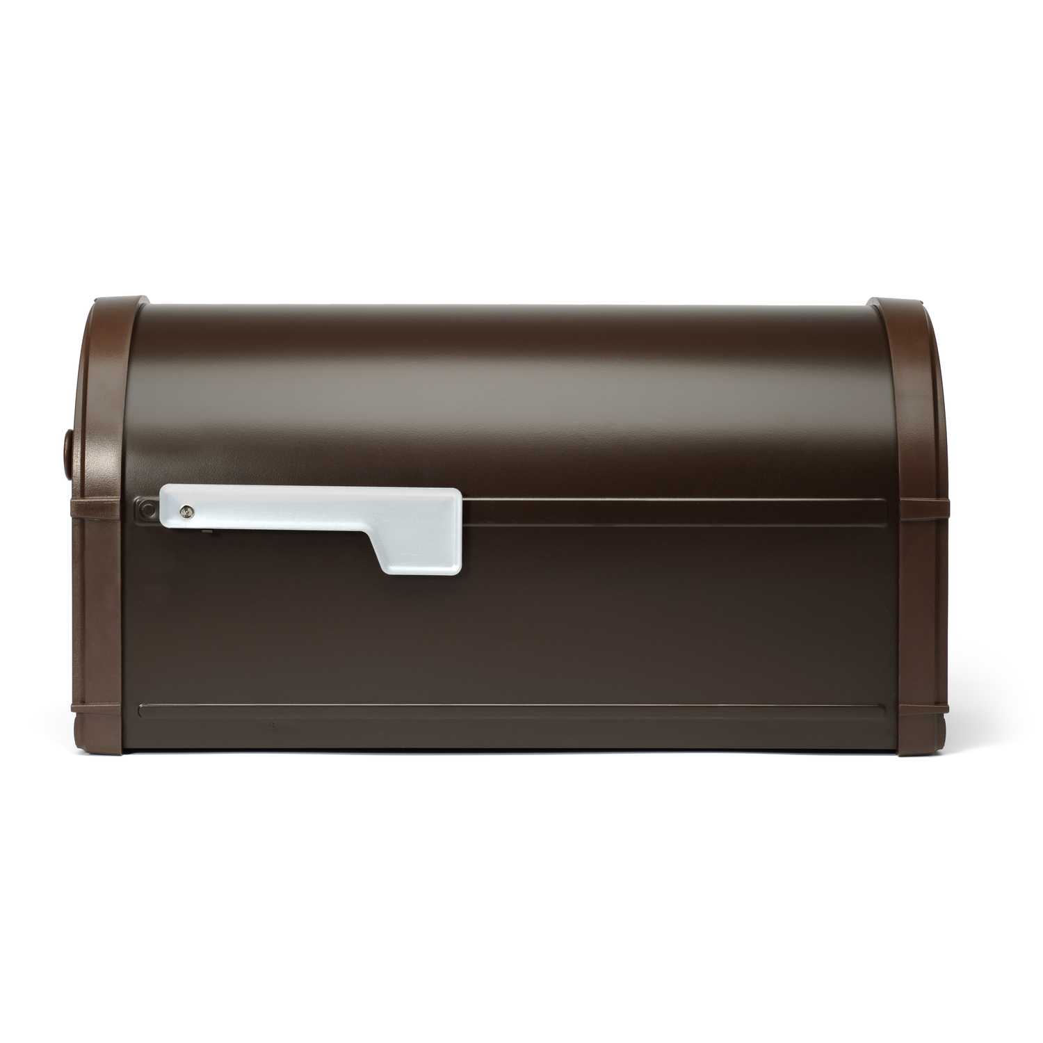 Architectural Mailboxes Bellevue Modern Galvanized Steel Post Mounted
