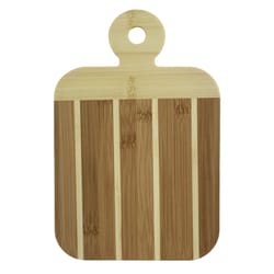 Totally Bamboo 9 in. L X 6 in. W X 0.5 in. Bamboo Cutting Board