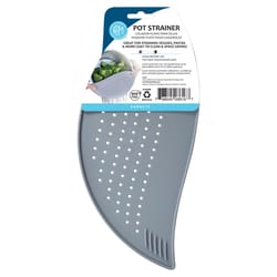 R&M International Blue Plastic Pot Strainer