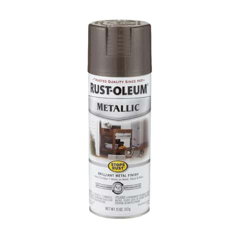 Rustoleum dark bronze spray on sale paint