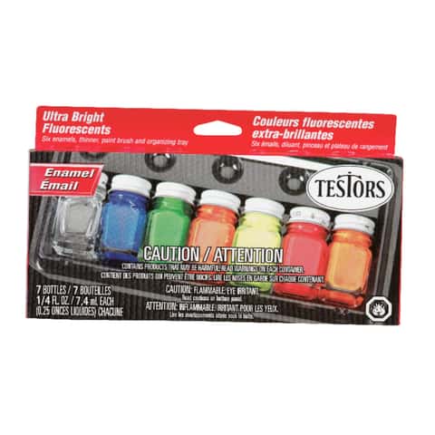 Testors Blue Oil-Based Spray Chalk 6 oz (3 Pack)